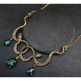 Entwined Serpent Necklace
