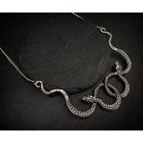 Entwined Serpent Necklace