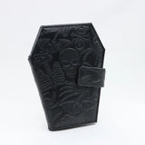 Embossed Coffin Wallet
