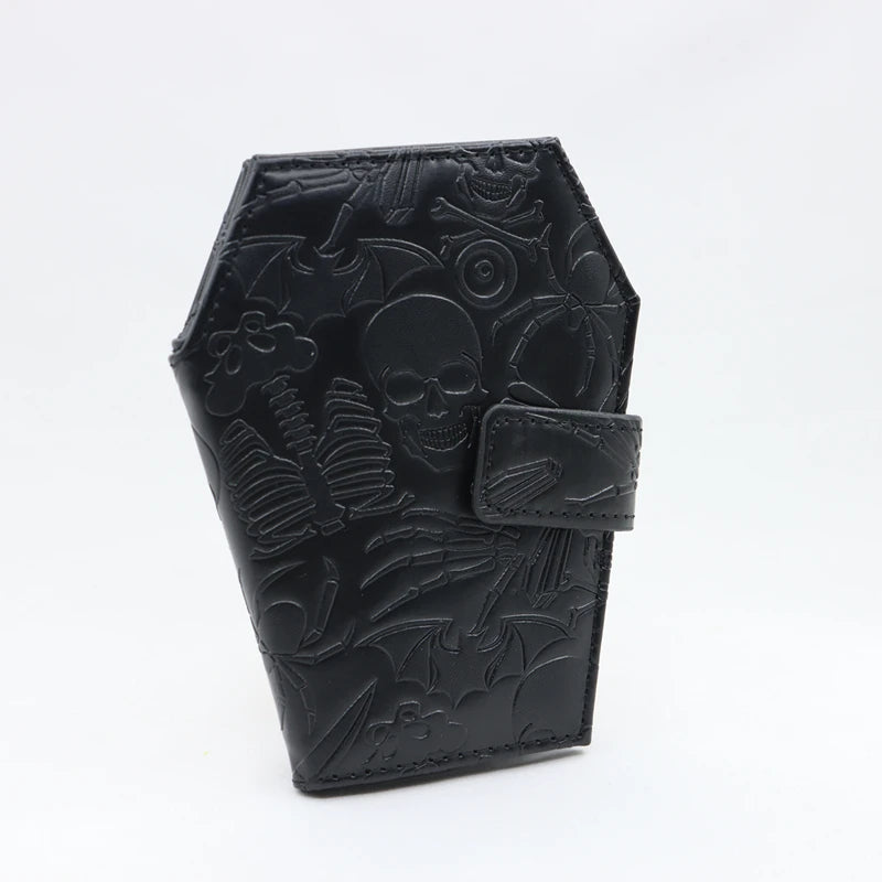 Embossed Coffin Wallet