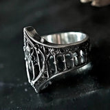 Trinity Thorn & Cross Ring