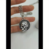 Retro Skull Pendant Necklace
