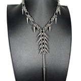 Gothic Spine Chain Necklace