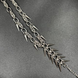 Gothic Spine Chain Necklace