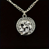Retro Skull Pendant Necklace