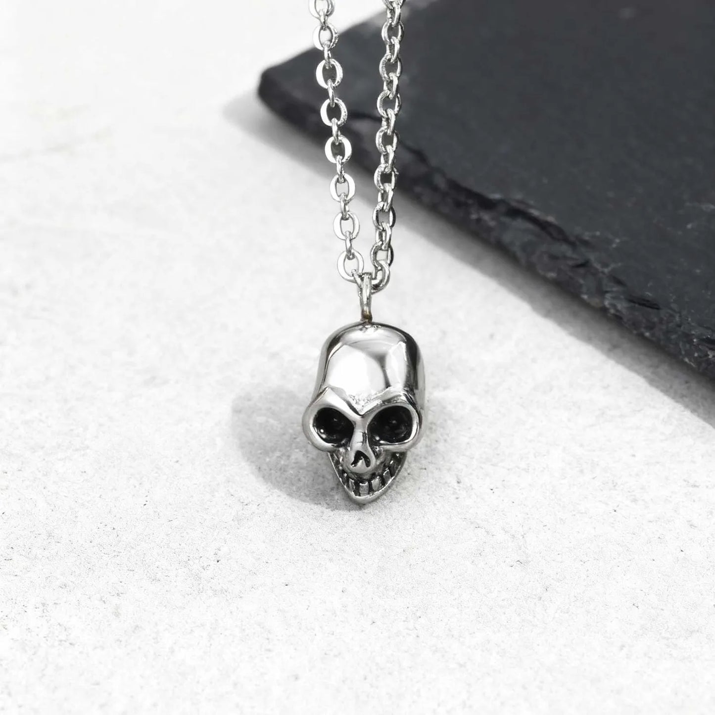 Mini Skull Pendant Necklace