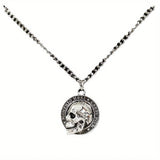 Retro Skull Pendant Necklace