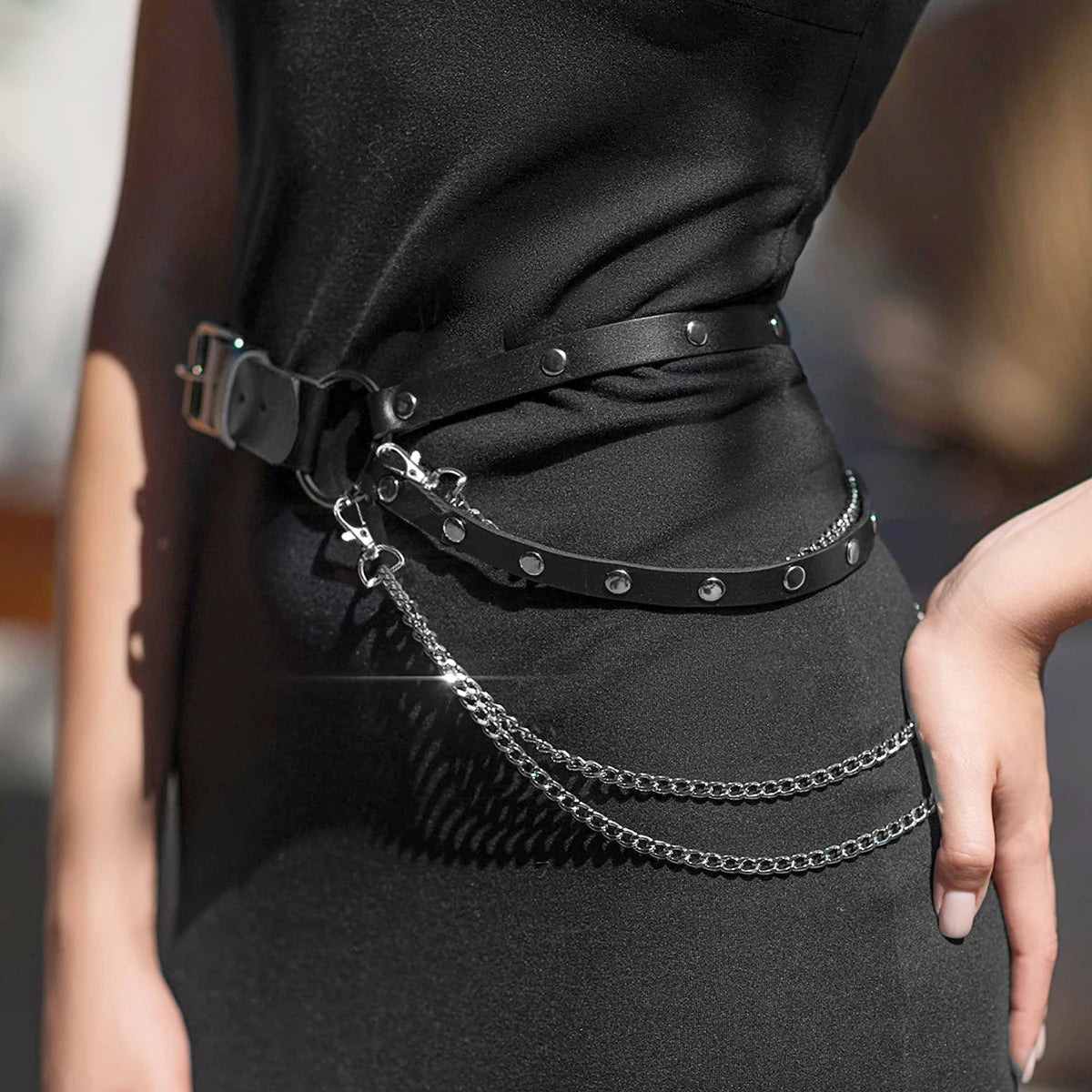 Asymmetric Chain Belt