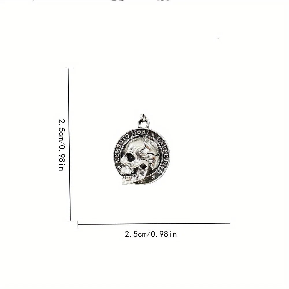 Retro Skull Pendant Necklace