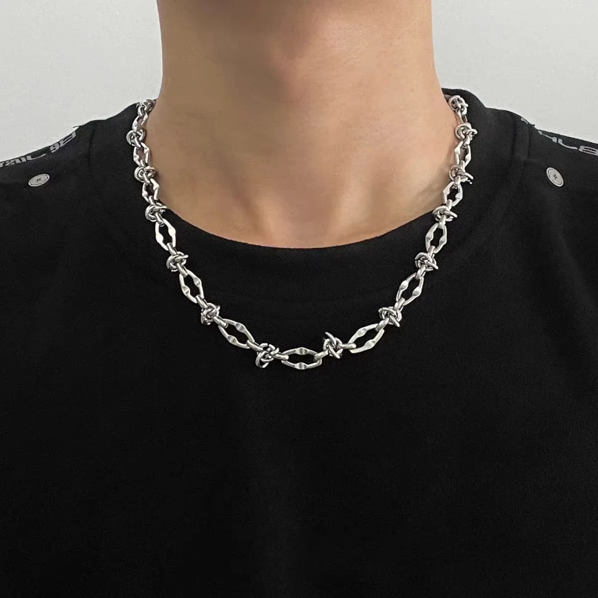 Gothic Spike Chain Necklace