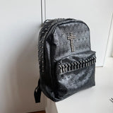 Studded Skull Backpack