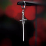 Shadow Blade Gothic Dangle Earrings
