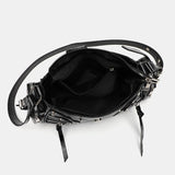 Buckle Strap Shoulder Bag