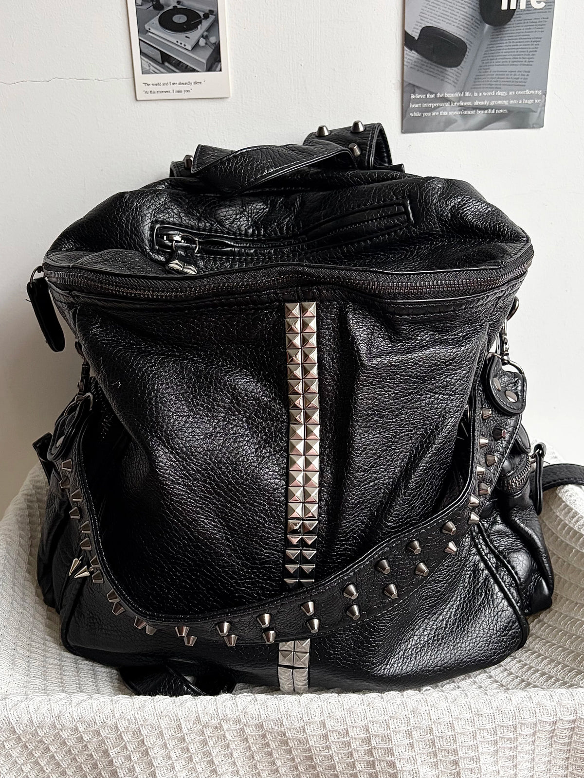 Studded Strap Backpack