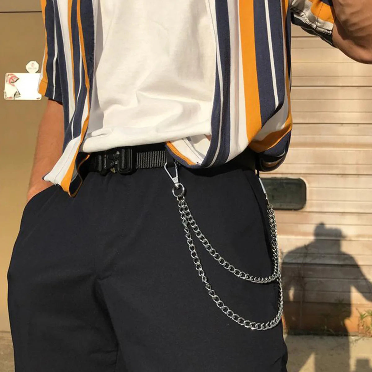 Bat Wing Cross Chain