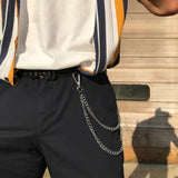 Bat Wing Cross Chain