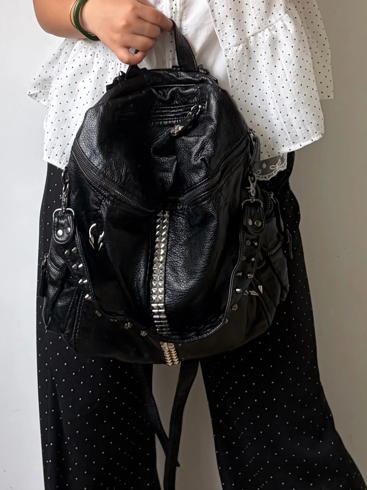 Studded Strap Backpack