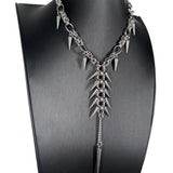 Gothic Spine Chain Necklace