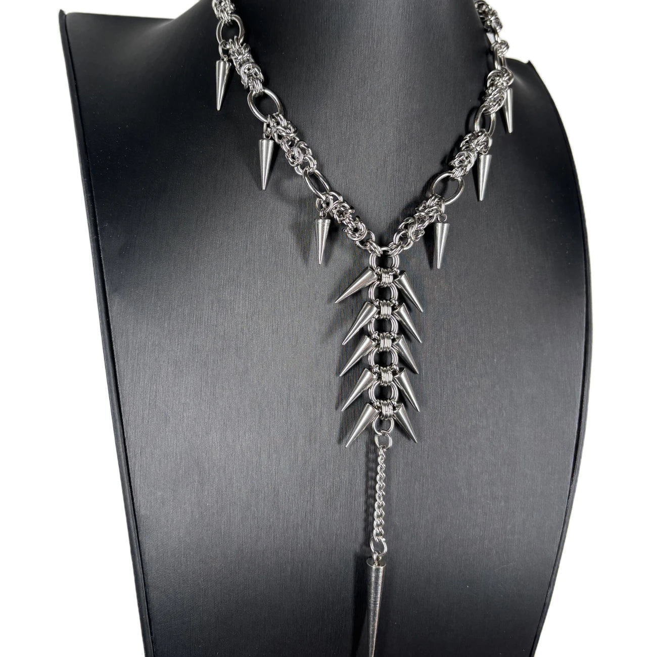 Gothic Spine Chain Necklace
