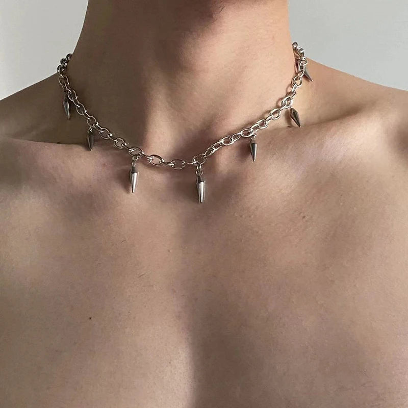 Gothic Cross Chain Necklace