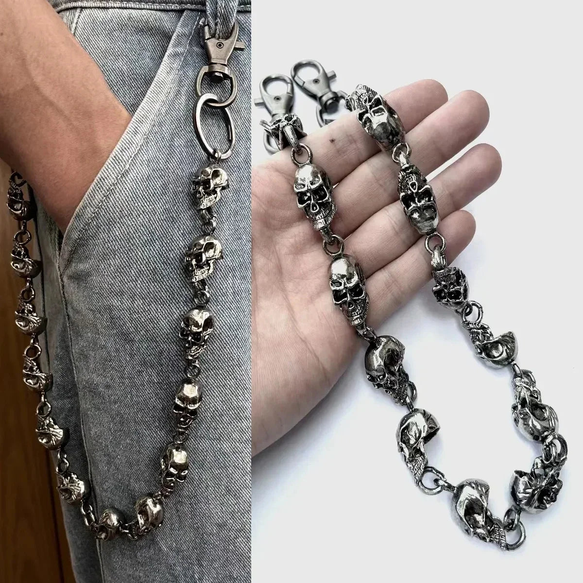 Skull Wallet Chain