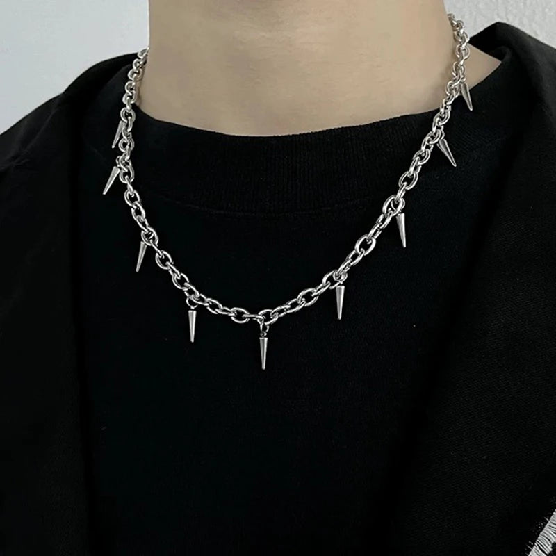 Gothic Cross Chain Necklace