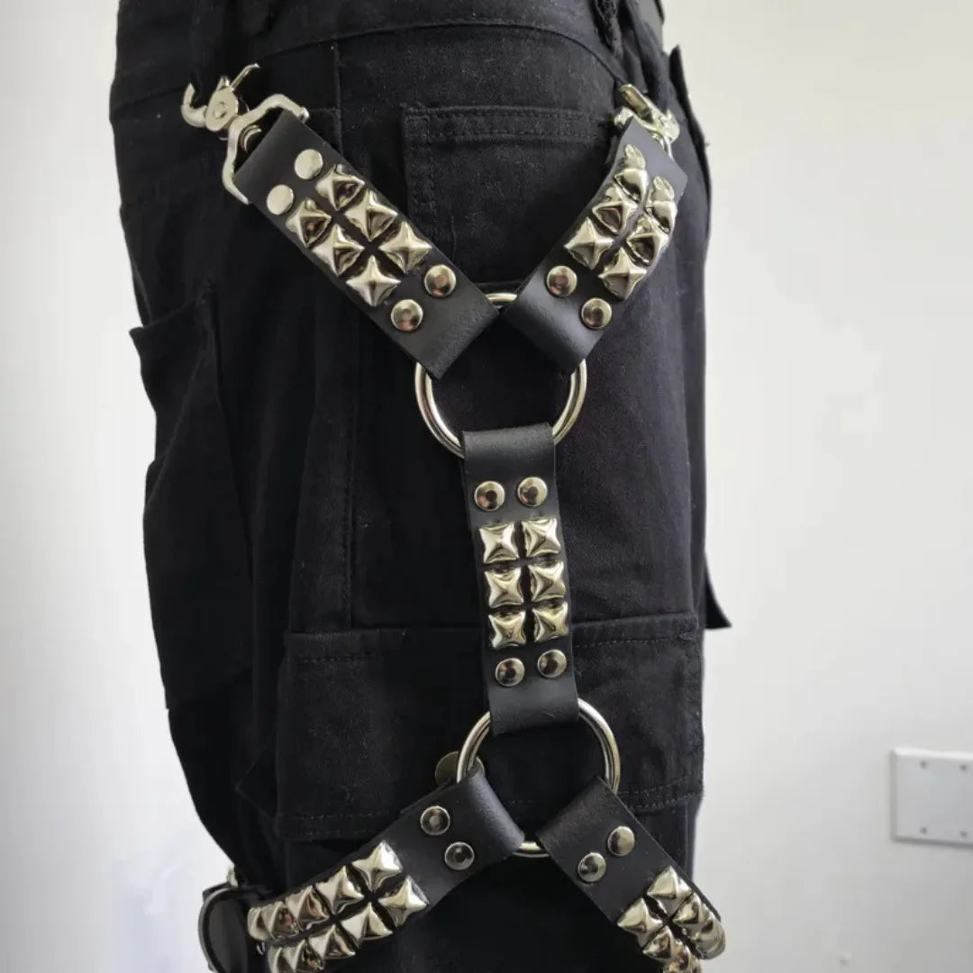 Trinity Cross & Thorn Armor Chain