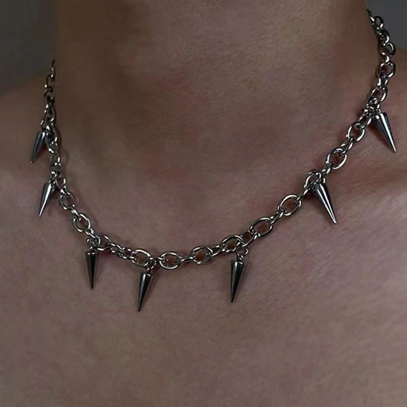 Gothic Cross Chain Necklace