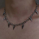 Gothic Cross Chain Necklace