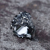 Horned Skull Ring