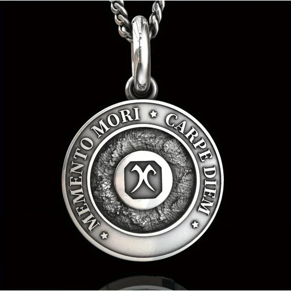 Retro Skull Pendant Necklace