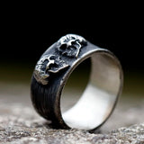 Twin Skull Ring