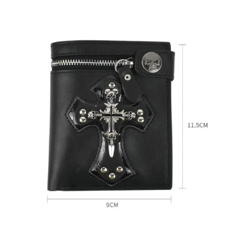 Studded Chain Wallet