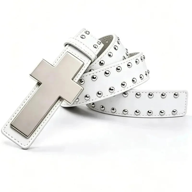 Studded Buckle Belt