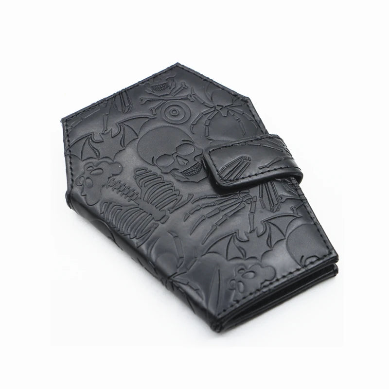 Embossed Coffin Wallet