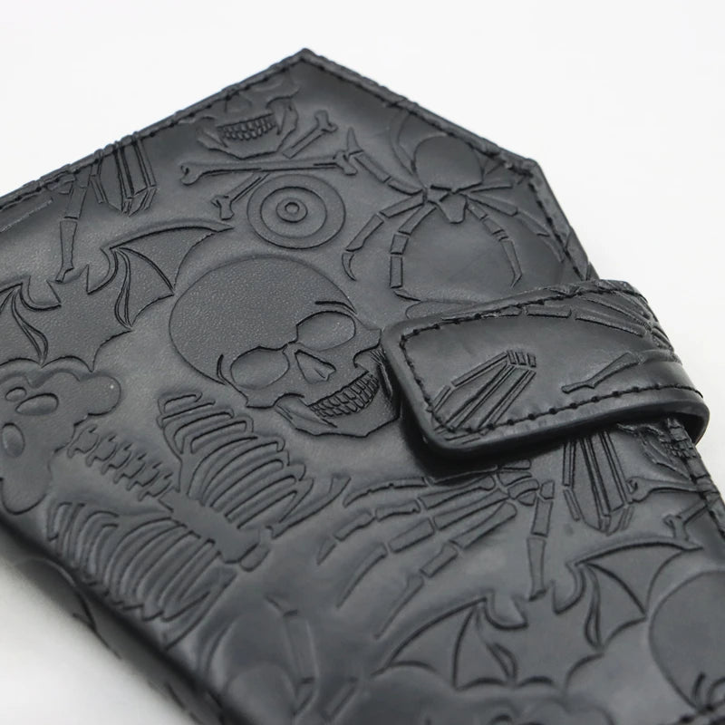 Embossed Coffin Wallet