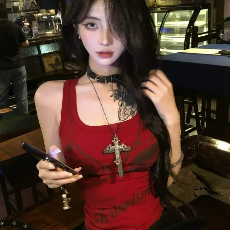 Layered Cross Necklace