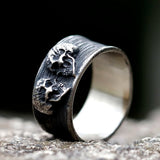 Twin Skull Ring