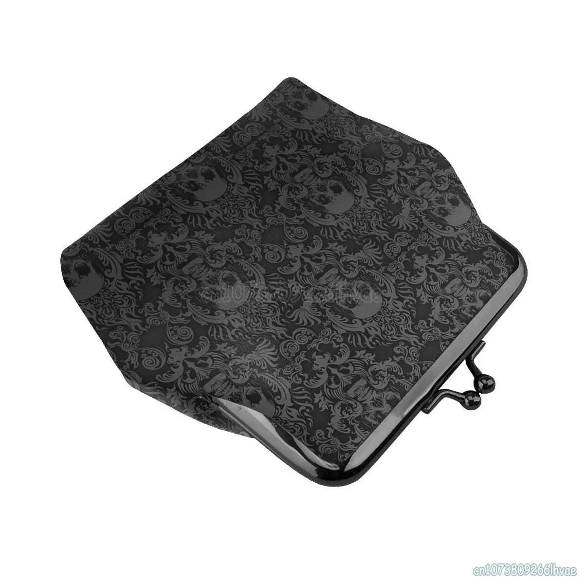 Damask Skull Coin Purse