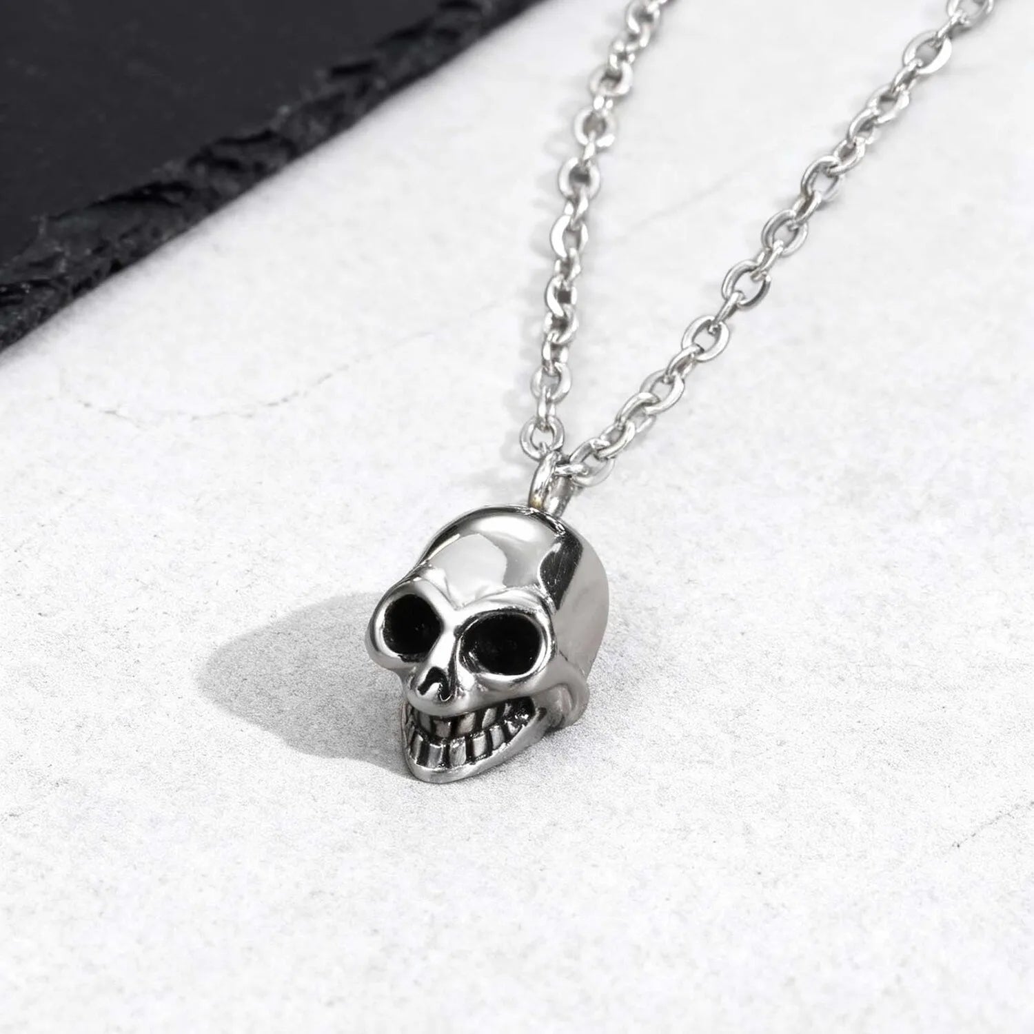 Mini Skull Pendant Necklace