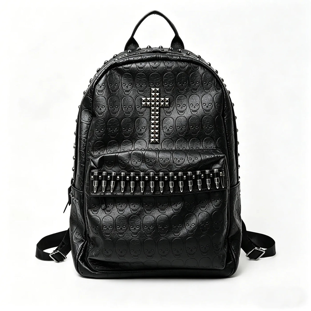 Studded Skull Backpack