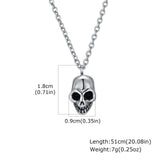 Skull Pendant Necklace