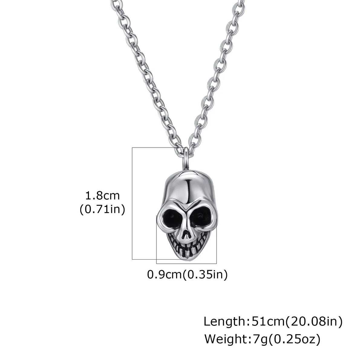 Skull Pendant Necklace