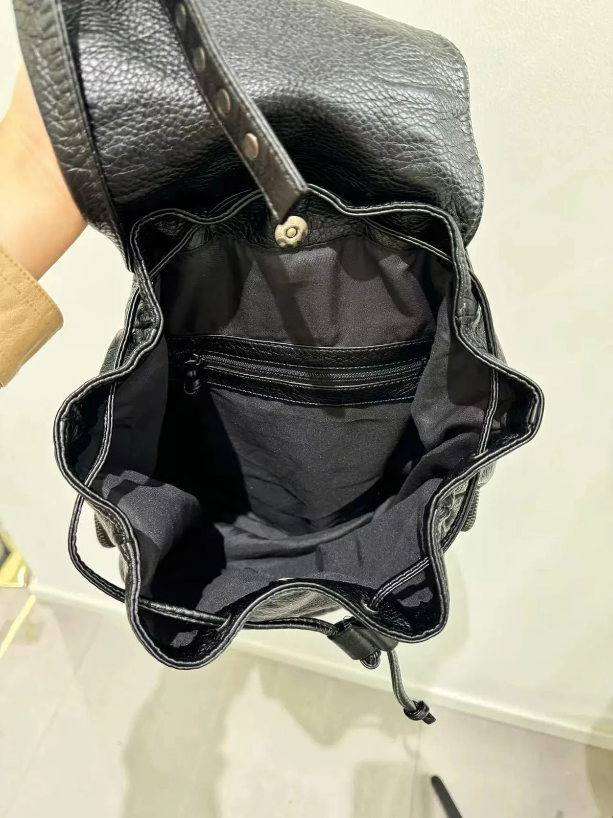 Studded Chain Backpack