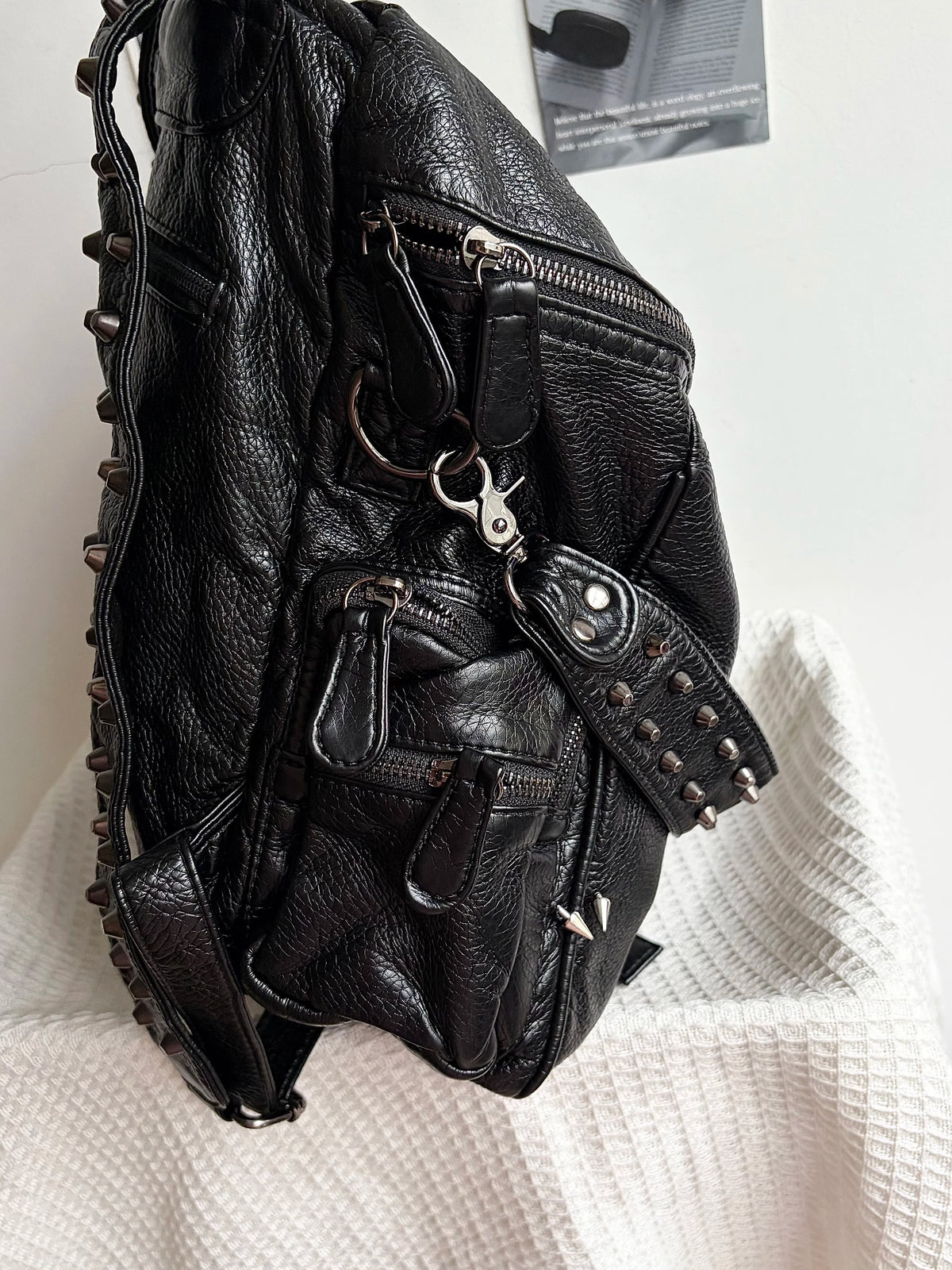Studded Strap Backpack
