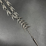Gothic Spine Chain Necklace